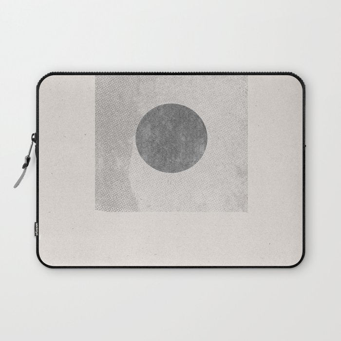 Texture Minimalist Paper Collage No.1 Laptop Sleeve Gallery Image 1