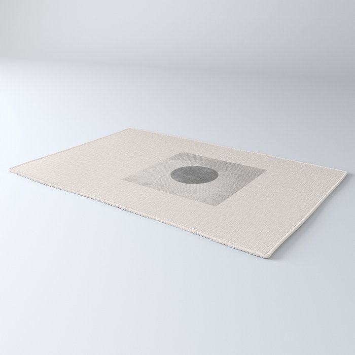 Texture Minimalist Paper Collage No.1 Rug Gallery Image 3