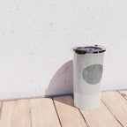 Texture Minimalist Paper Collage No.1 Travel Mug Gallery Image 4