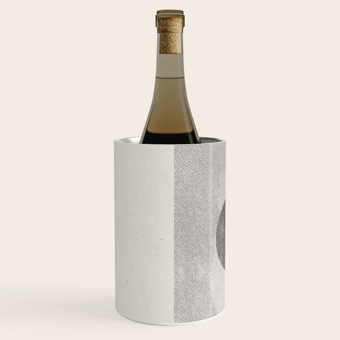 Texture Minimalist Paper Collage No.1 Wine Chiller Gallery Image 2