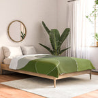 Green Chenille Polka Dots Comforter Gallery Image 2