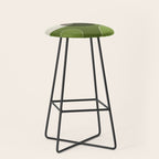 Green Chenille Polka Dots Stool Gallery Image 1