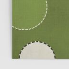 Green Chenille Polka Dots Poster Gallery Image 3