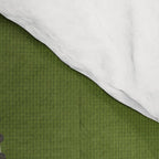 Green Chenille Polka Dots Comforter Gallery Image 4