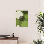 Green Chenille Polka Dots Poster Gallery Image 2