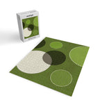 Green Chenille Polka Dots Jigsaw Puzzle Gallery Image 2