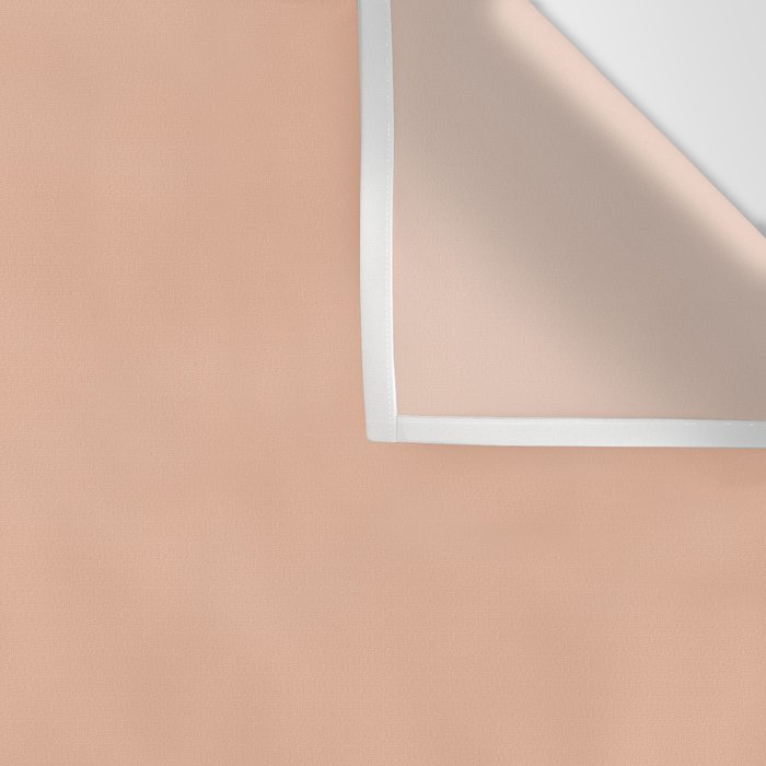 Peach Blush Banded Solid Wall Tapestry Gallery Image 3