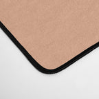 Peach Blush Banded Solid Desk Mat Gallery Image 4