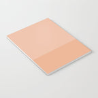 Peach Blush Banded Solid Notebook Gallery Image 3