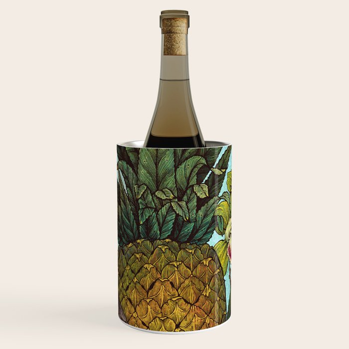 Cockatiel And Pineapple Wine Chiller Gallery Image 3