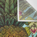 Cockatiel And Pineapple Wall Tapestry Gallery Image 3