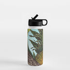 Cockatiel And Pineapple Water Bottle Gallery Image 1