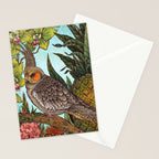 Cockatiel And Pineapple Stationery Card Gallery Image 2