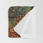 Cockatiel And Pineapple Throw Blanket Gallery Image 3