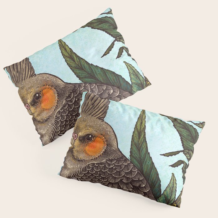 Cockatiel And Pineapple Pillow Sham Gallery Image 3