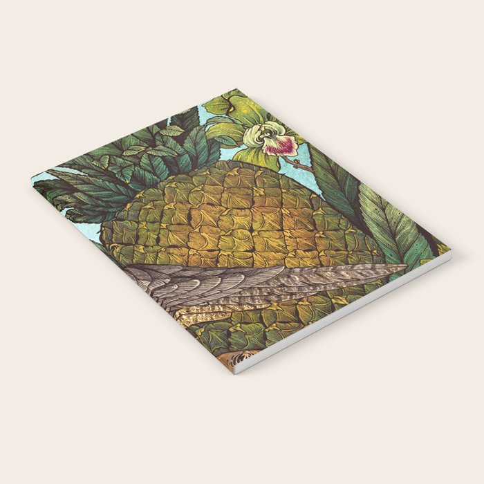 Cockatiel And Pineapple Notebook Gallery Image 2