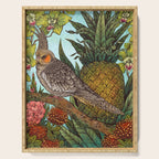 Cockatiel And Pineapple Serving Tray Gallery Image 1