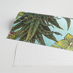 Cockatiel And Pineapple Wrapping Paper Gallery Image 2