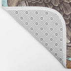 Cockatiel And Pineapple Bath Mat Gallery Image 2