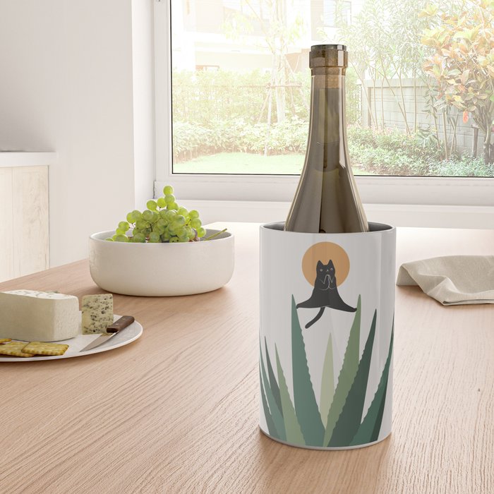Cat and Plant 43: Nameowste Wine Chiller Gallery Image 4