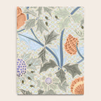 Beach thistle and shells with backgrd pattern Notebook Gallery Image 4