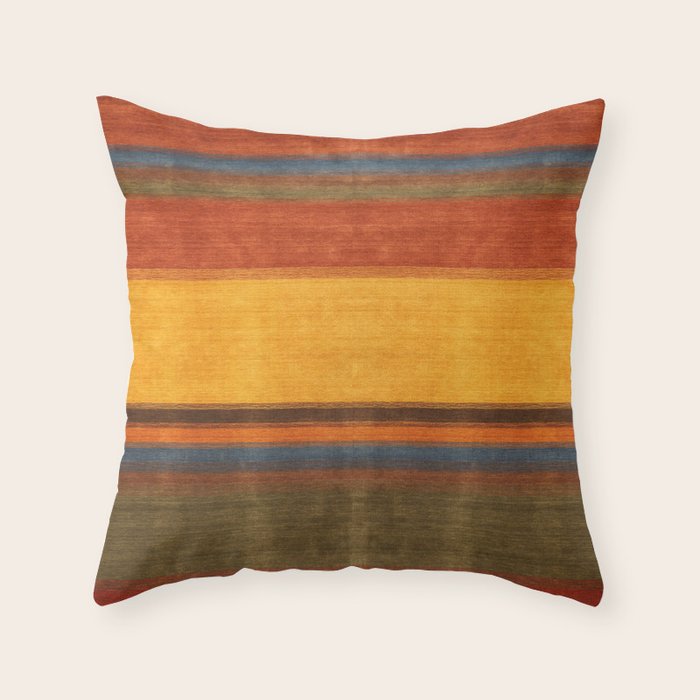 Traditional Rug Artwork Throw Pillow Gallery Image 1