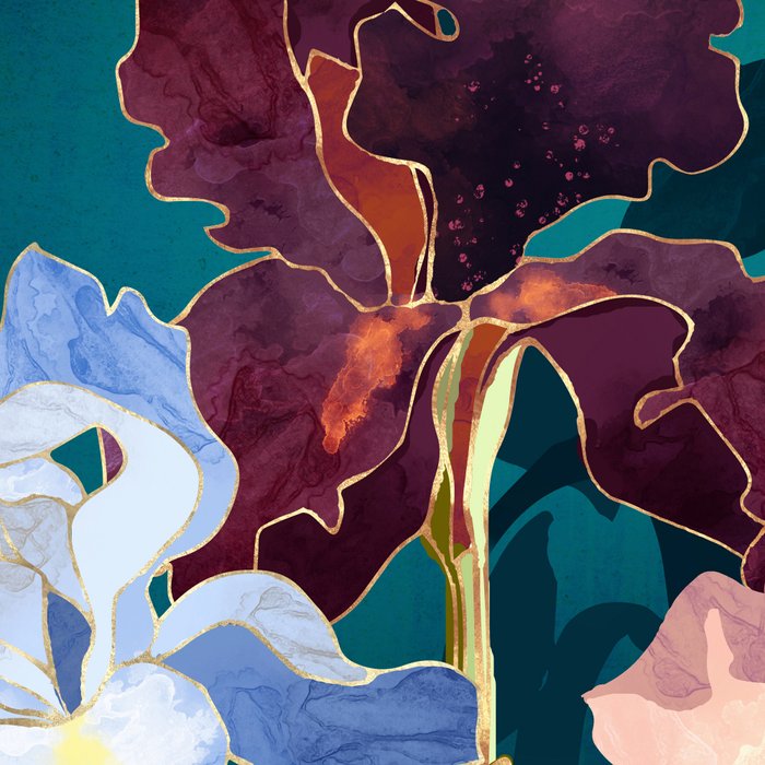 Iris Abstract Coffee Mug Gallery Image 2