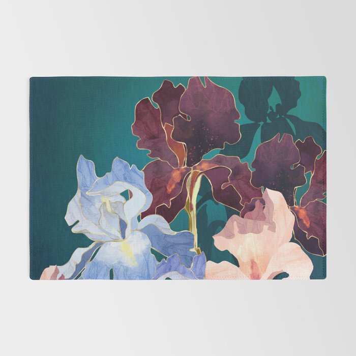 Iris Abstract Rug Gallery Image 2