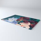 Iris Abstract Rug Gallery Image 3