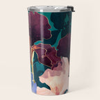 Iris Abstract Travel Mug Gallery Image 2