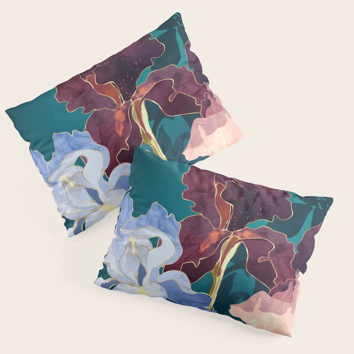 Iris Abstract Pillow Sham Gallery Image 1