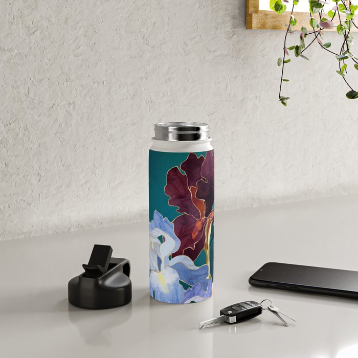 Iris Abstract Water Bottle Gallery Image 4