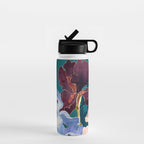 Iris Abstract Water Bottle Gallery Image 1