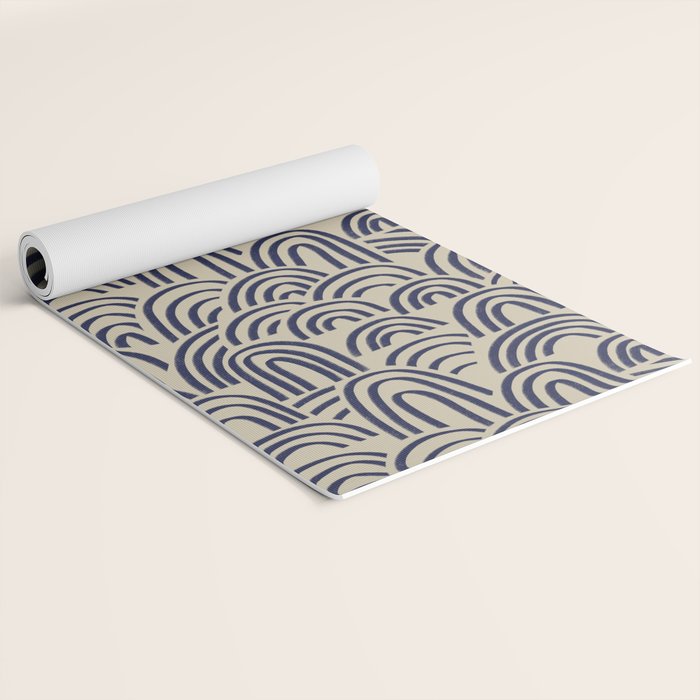 Charcoal Arches #2 Yoga Mat Gallery Image 2