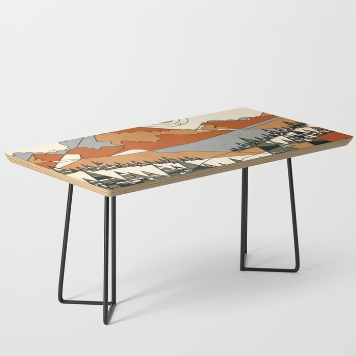 Wild Abstract Landscape 3 Coffee Table Gallery Image 1