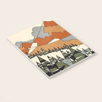 Wild Abstract Landscape 3 Notebook Gallery Image 3