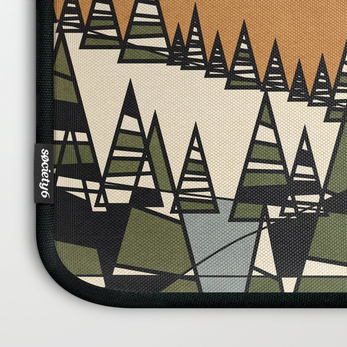 Wild Abstract Landscape 3 Laptop Sleeve Gallery Image 3