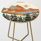 Wild Abstract Landscape 3 Side Table Gallery Image 2