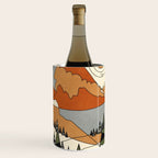 Wild Abstract Landscape 3 Wine Chiller Gallery Image 1