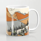 Wild Abstract Landscape 3 Coffee Mug Gallery Image 1