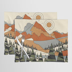 Wild Abstract Landscape 3 Placemat Gallery Image 1