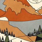 Wild Abstract Landscape 3 Coffee Mug Gallery Image 2