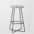 Tennis Trellis Bows in Teal Stool Gallery Image 1
