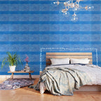 French Blue Ocean Waves Wallpaper Gallery Image 3