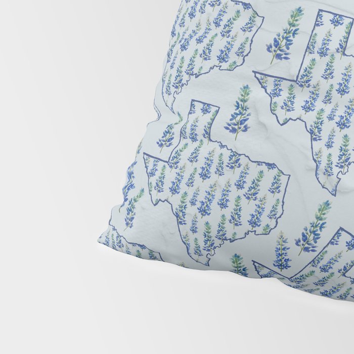 Texas Blue Bonnets Pillow Sham Gallery Image 4
