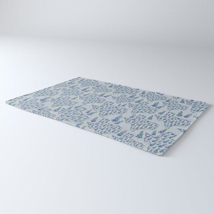 Texas Blue Bonnets Rug Gallery Image 3