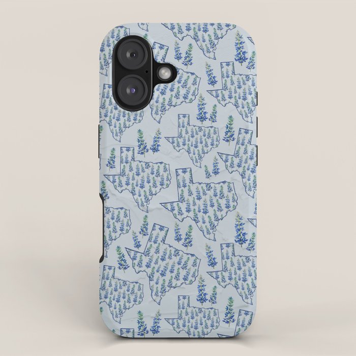 Texas Blue Bonnets iPhone Case Gallery Image 1