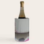 Layered Street Art Portrait Wine Chiller Gallery Image 3