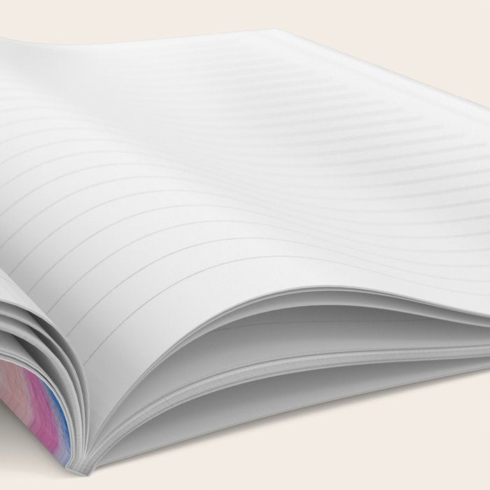 Layered Street Art Portrait Notebook Gallery Image 2