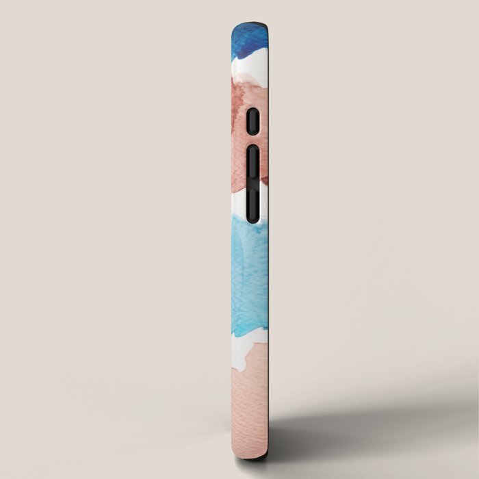 3  Watercolor November 2021 211130 Painting Valourine Original Design Color Bright Modern Contemporary  iPhone Case Gallery Image 2